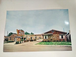 Oklahoma OK City Tower Motel on U.S. 66 West Route 66 Outside View Sign Ads - Picture 1 of 10