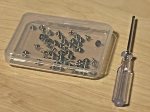 M.2 NVME SSD Screws Kit 50pcs Mounting Alloy Steel Phillips Drive Flat Head Set - Picture 1 of 10