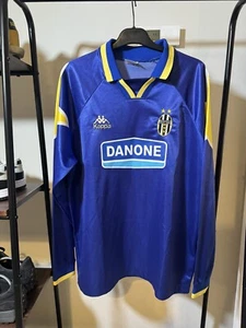 Maglia calcio away originale Juventus 94/95 manica lunga #10 (Baggio) ottime condizioni Kappa L - Foto 1 di 12