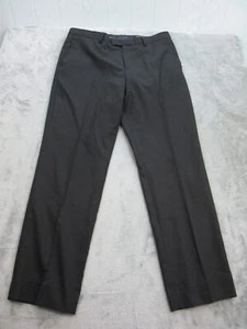 Pantalones Banana Republic Hombre Talla 33x30 (Real 32x28) Calce Ajustado Gris Carbón - Imagen 1 de 13