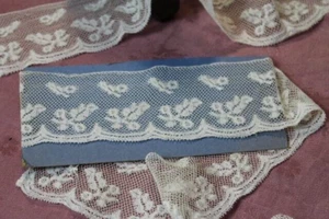 Volants en Dentelle de Valenciennes du XIXè / Dentelle ancienne 405210-4 - Foto 1 di 3