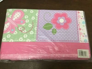 Carters Kinderzimmer Fenster Volant Kind von mir rosa Schmetterling Blüten Garanimals - Bild 1 von 5