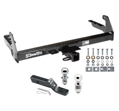 Enganche de remolque para 87-04 Dodge Dakota receptor de todos los estilos con bola de 1-7/8" y 2" Foto 1 de 4
