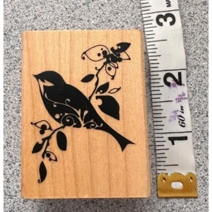 Sello de goma de pájaro Inkadinkado - Imagen 1 de 3