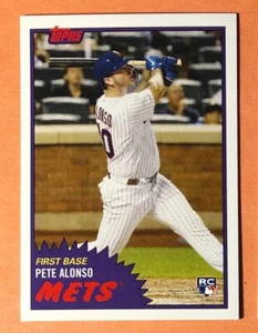 PETE ALONSO RC 2019 Topps TBT 1982 Basketball Throwback Mets Rookie Centered! - Picture 1 of 1