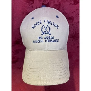 Roger Carlson 3rd Annual Golf Memorial Tournament Baseball Hat Cap Embroidered T - Picture 1 of 8