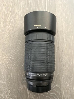 Promaster LD 70 70-300mm 1:4-5.6 Tele-Macro Lens Used With Nikon N Model. - Image 1 of 3