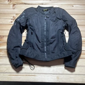Women’s Scorpion EXO Get Stung Black Gray Black Motorcycle riding Jacket - Small - Picture 1 of 10