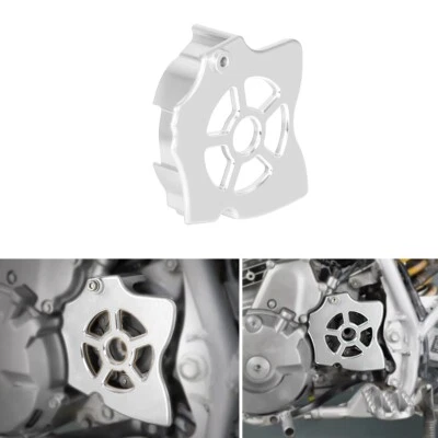 3D SILVER CNC Front Sprocket Guard Cover Chain Cover For HONDA XR650L 1993-2024 - Image 1 of 4