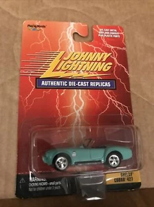 Johnny Lightning Shelby Cobra 427 Teal 1/64 Scale NOS - Picture 1 of 5