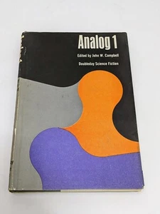 Analog 1 HCdj Doubleday Science Fiction 1963 Campbell - Picture 1 of 12