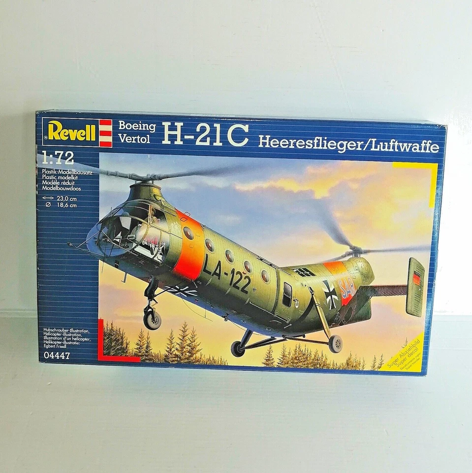 REVELL 1/72 BOEING VERTOL H-21C KIT MONTAGGIO COD.04447 - Immagine 1 di 1