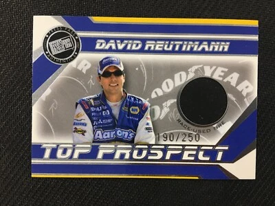 2007 Press Pass Stealth David Reutimann Top Prospect Race-Used Tire /250 - Image 1 of 2