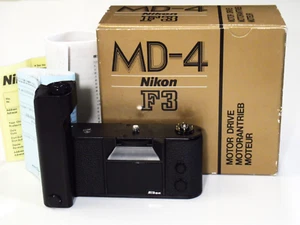 NEW IN BOX Nikon MD-4 Motor Drive MD4 For F3 F3HP F3T F3P  W/ Manual and Documnt - Picture 1 of 13