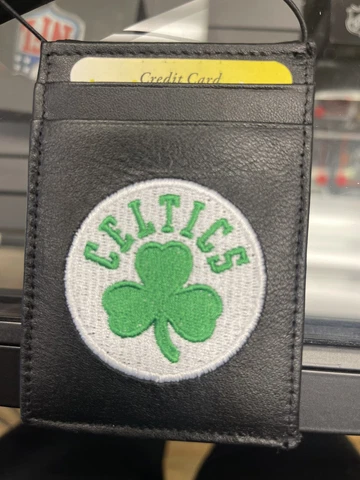 Boston Celtics NBA Embroidered Front Pocket Wallet Cover