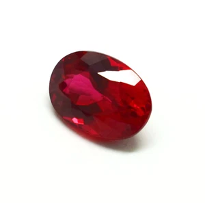 Zertifiziert AAA+ Mosambik Blutroter Rubin Ovalschliff 8-10 Kt Natürlicher Loser Edelstein - Bild 1 von 8