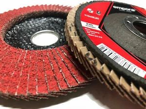 Fächerscheiben Lamellenscheibe Schleifscheibe Schleifmop Empora KERAMIK Ø115-125