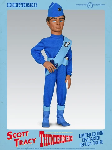 BIg Chief Studios 1/6 SCOTT TRACY Thunderbirds Replica Figure Limited Edition Cover