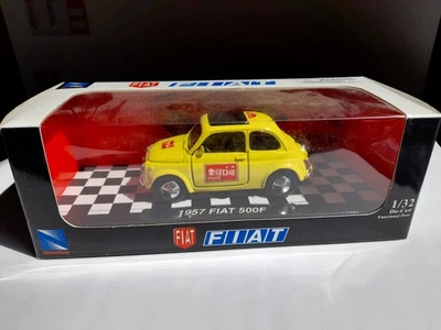 Fiat  Nuova 500-F-del 57-New-ray-scala 1/32-"Coca-cola"Japan- - Immagine 1 di 4