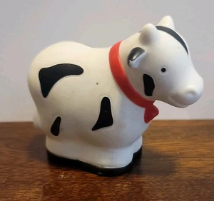 Battat Big Red Barn Spielset ERSATZ SCHWARZ WEISSE KUH Spielfigur - Bild 1 von 4