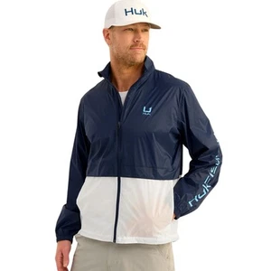 Huk Tradewinds Men's Rain Jacket, Naval Academy, X-Large - Picture 1 of 5