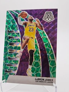 2023-24 Panini Mosaic Elevate #23 LeBron James - Green Mosaic - Bild 1 von 2