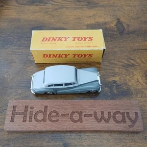ALL ORIGINAL VINTAGE FRENCH DINKY 551 ROLLS ROYCE SILVER WRAITH BOXED. - Picture 1 of 12