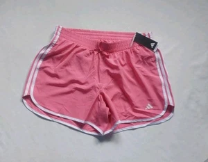 Pantalones Cortos Adidas Para Mujer Plus Marathon 20 Correr Rosa Aeroready Talla 1X - Imagen 1 de 10