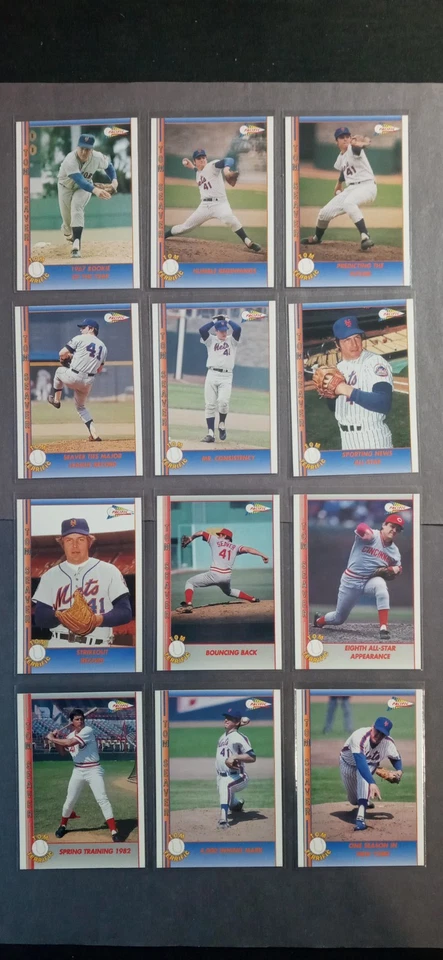 Lote de 24 cartas Pacific Tom Terrific 1992 + 2 tarjetas Topps Tom Seaver  Foto 1 de 3