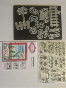 Stamps of Life Garden2stamp Stamp & Die Set Stephanie Bernard Flowers Spring - Picture 1 of 4