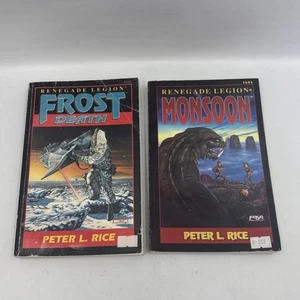 Renegade Legion Series Set of 2 Frost Death & Monsoon Peter L. RIce Paperback - Picture 1 of 5