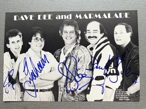 DAVE DEE (†) AND MARMALADE signed Autogrammkarte 10x15 Autogramm - Bild 1 von 1