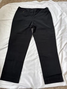 Anne Klein Mujer Talla 12 Vestido Pantalones Pantalones Negro Preloved Ver Fotos - Imagen 1 de 9