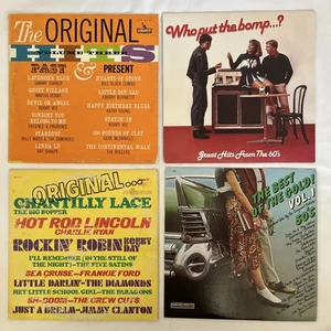 CLASSIC 50's - 60's ROCK and ROLL Record Samplers!  4 Great Vintage Records - Picture 1 of 14