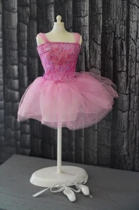 Barbie Ballerina rosa Tutu Kleid und Ballettschuhe - Bild 1 von 6