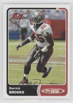 2003 Topps Total Derrick Brooks #30 HOF - Image 1 of 2