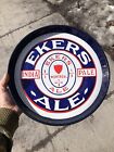 Scarce Ekers India Pale Ale Beer Tray / Sign, Vintage 1930s Montreal Brewery