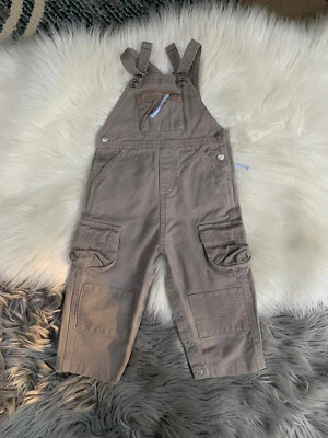 Petit Bateau Overall/Shirt Size 18 Months Boys - Image 1 of 4