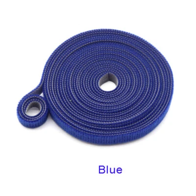 Color Hook And Loop Tape Self Adhesive Sew On, Hook & Loop Sewing, 10/15/20/25mm - Image 1 of 4