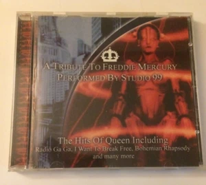 A Tribute To Freddie Mercury CD ~USED~ By Studio 99 The Hits Of Queen Bohemian - Foto 1 di 4