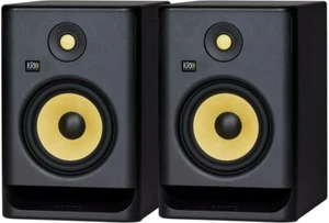 2x KRK RP7G4 Rokit7 Active Generation-4 7" Powered Studio Monitor 2Way Amplified - Picture 1 of 4