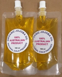 ORGANIC JOJOBA OIL100% PURE (FREE 15ML CITRONELLA OIL FOR 100ML and 200ML ORDER) - Picture 1 of 9