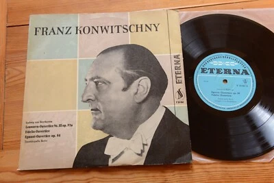 ETERNA 720061 Beethoven Ouvertüren  KONWITSCHNY Staatskapelle 10'' EP - Bild 1 von 4