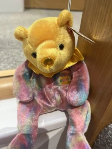 Ty Beanie Babys November Geburtstag Bär Vintage 2001 mit Etikett - Bild 1 von 2