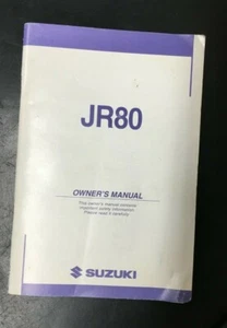 Suzuki JR80 2003 manual del propietario 99011-03463-03A - Imagen 1 de 2