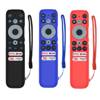 Silicone Case Cover Skin for TCL RC902N FMR1 Smart QLED Voice TV Remote Control - Image 1 of 4