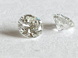 Natürlicher Diamant 0,25 ct. 4,10mm . D-F/IF-VVS BRILLANT kleiner defekt - Picture 1 of 1