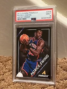 2013 Panini Pinnacle Artist Proof Patrick Ewing PSA 9 Card #259 POP 1 NO 10 - Bild 1 von 1
