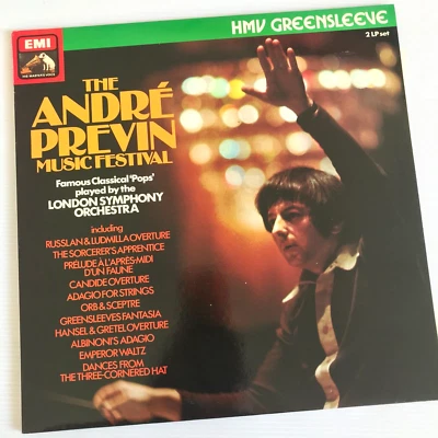 Andre Previn Music Festival Classical Pops London Symphony Orchestra 2 Vinyl LP - Image 1 of 4
