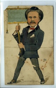 (Gd4255) Welcome Cooperation, Liberal Leader ?, Campbell Bannerman 1905 Tatty - Picture 1 of 4